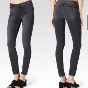 PAIGE Verdugo Ankle Jeans Size 27 Faded Black